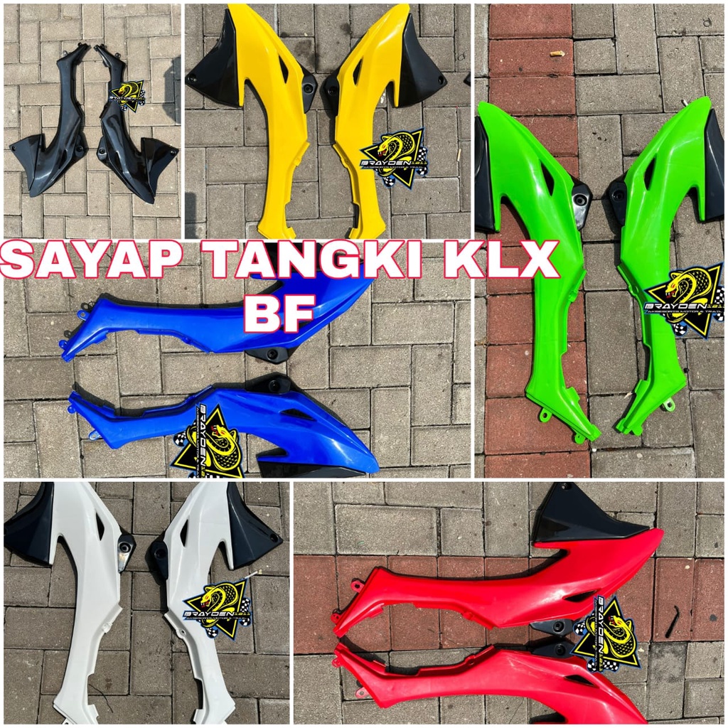 Jual Sayap Tangki Klx Bf Cover Tangki Klx Bf Cover Tangki Klx Bf