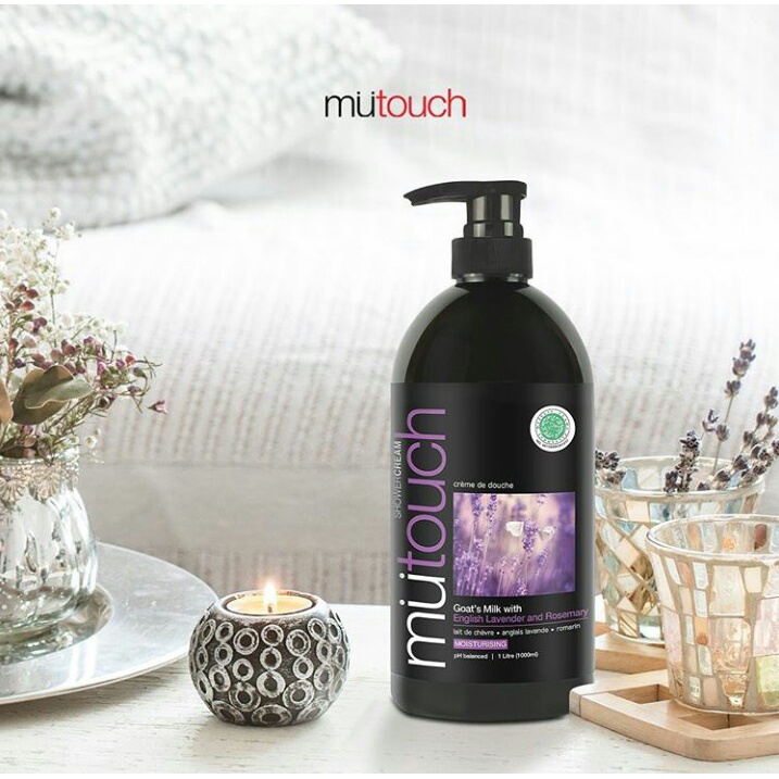 Jual MUTOUCH GOAT'S MILK SHOWER CREAM 1.000 ML / PUMP 1 LITER (SABUN ...