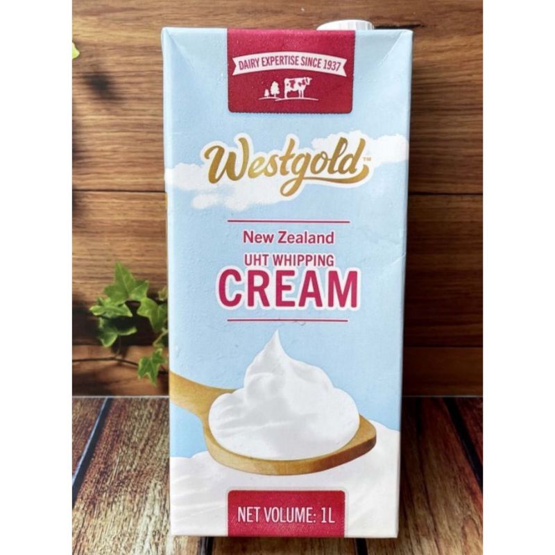 Jual Westgold Whipping Cream Dairy UHT New Zealand 1 Liter Shopee Indonesia