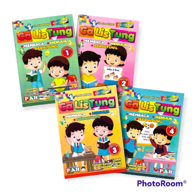 Jual Buku Anak Calistung Untuk Anak TK Dan SD Full Colour PAH | Shopee ...