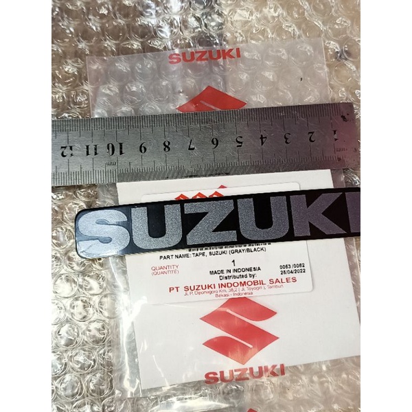 Jual Sticker Suzuki Abu Abu Hitam Gray Black Hitam Hijau Merah Hitam Sgp Shopee Indonesia