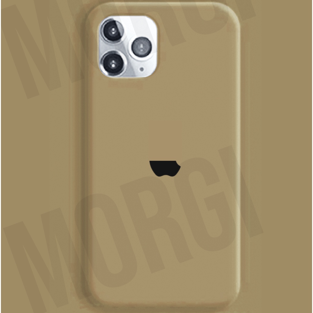 FULL COVER Soft Case iPhone Premium Silicone 11 12 13 Pro Max Mini Promax  Logo Liquid Silikon