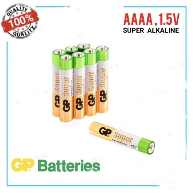 Jual Baterai Alkaline GP Super AAAA Battery A4 | Shopee Indonesia