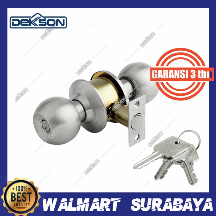 Jual Promoooo Kunci Kamar Mandi Dekkson Kcbl 8587 Et Sss With Key