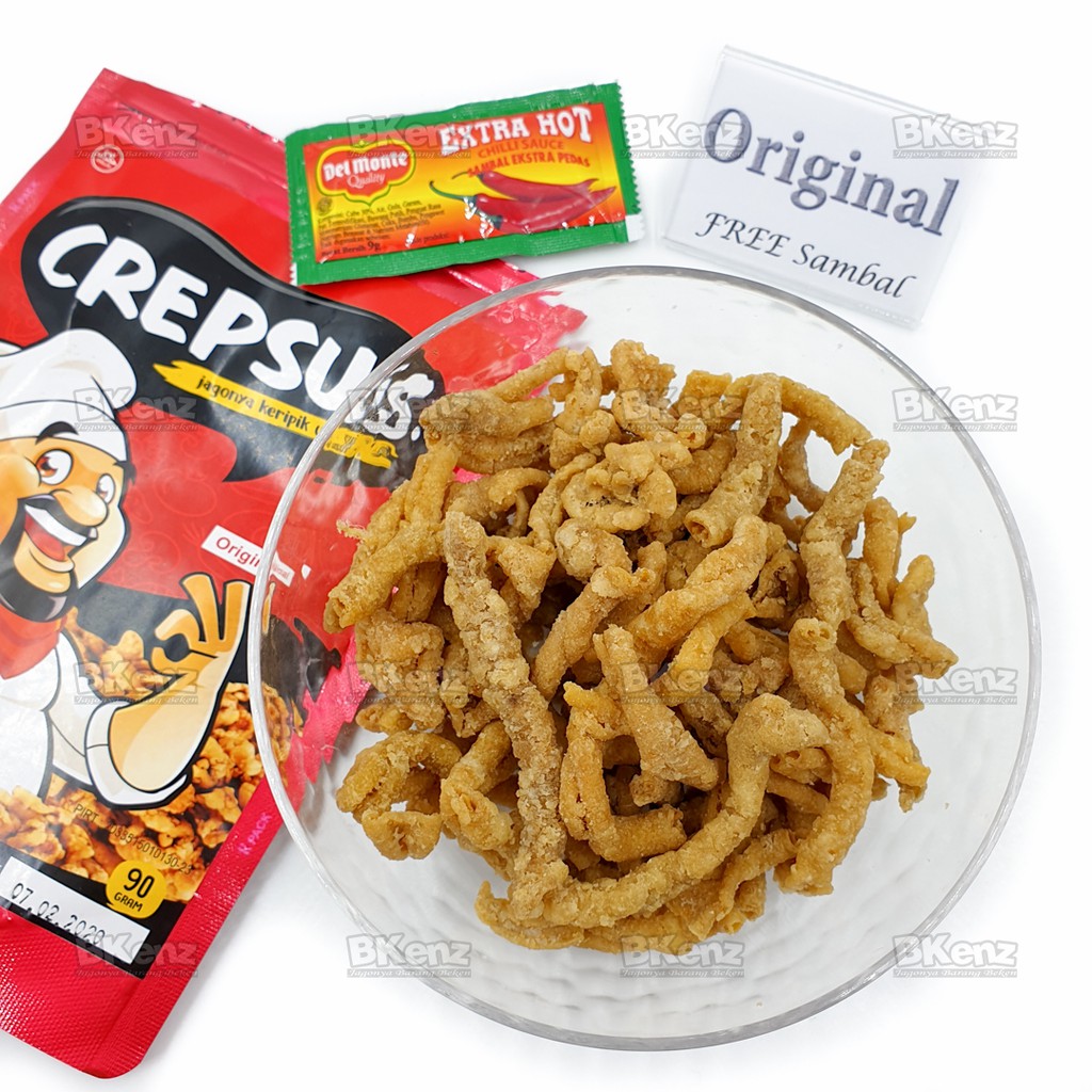 Jual Crepsus Keripik Usus Ayam Kripik Crispy | Shopee Indonesia