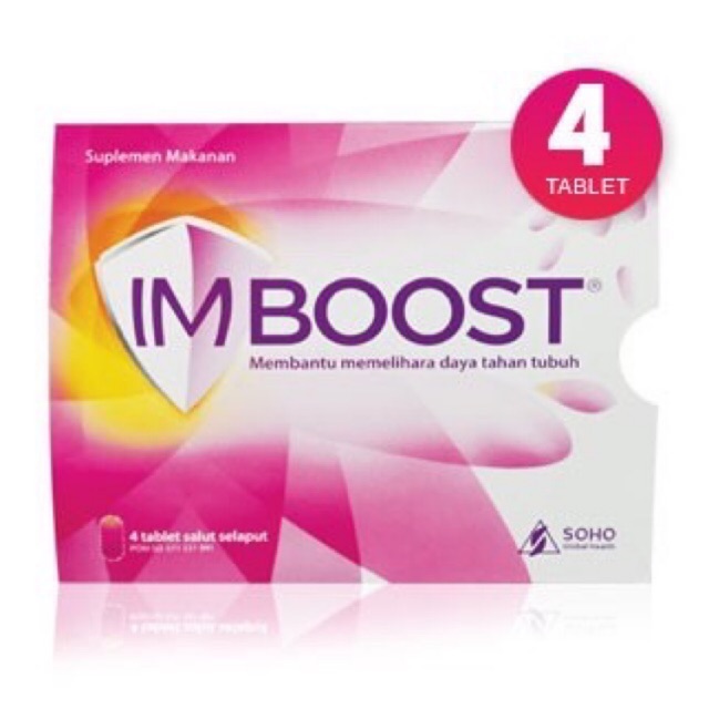 Jual IM BOOST VITAMIN 1 STRIP ISI 4 TABLET | Shopee Indonesia