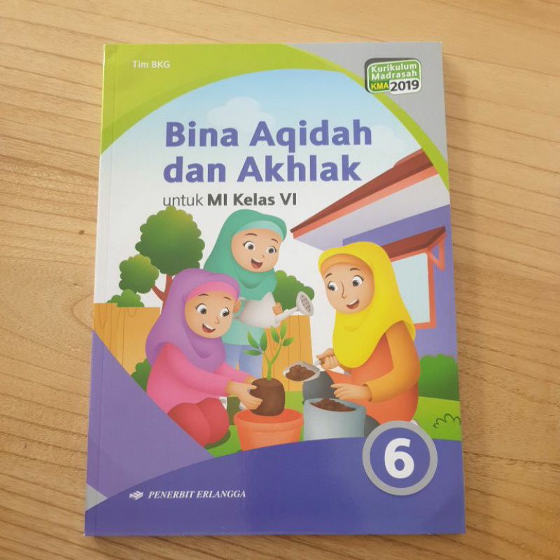 Jual Bina Akidah dan Akhlak MI Erlangga KMA 2019 | Shopee Indonesia