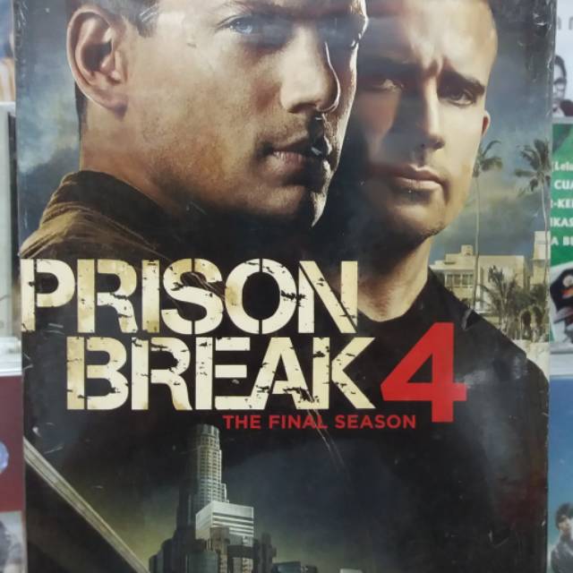 Jual DVD Original Film PRISON BREAK The Final Season 4 . Isi 6