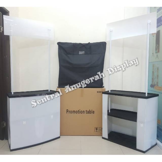 Jual Event Desk Booth Meja Promosi Display Pameran Meja Jualan Shopee Indonesia 0541