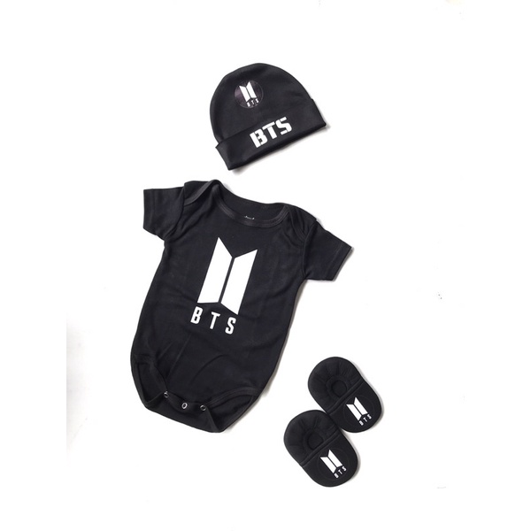 Jual Jumper Bayi BTS Army Baby set topi dan sepatu | Shopee Indonesia