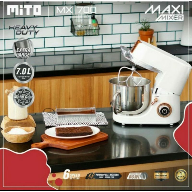 Jual Mito Standing Mixer Mito Kapasitas 7 Liter MX 700 Mito Mixer Roti