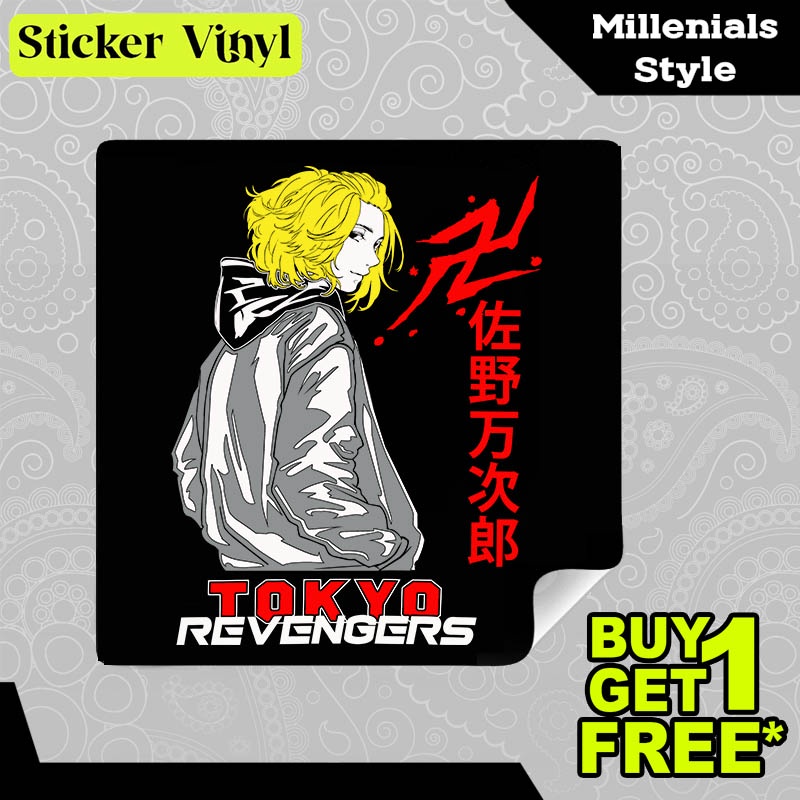 Jual Stiker Sticker Tokyo Revengers Serial Animasi Jepang Populer ...