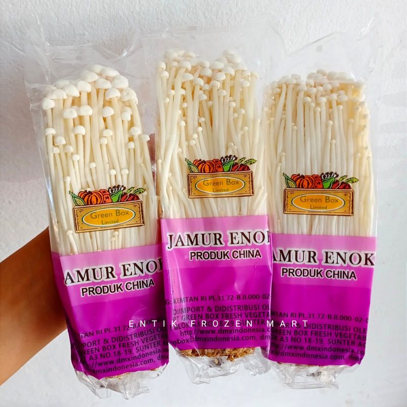 Jual Jamur Enoki Enoki Mushroom 100gr Shopee Indonesia