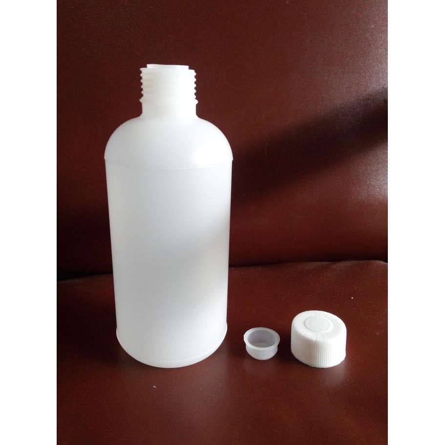 Jual BOTOL PLASTIK 500 ML TUTUP DOUBLE BUAT LIQUID ATAU PARFUM | Shopee ...