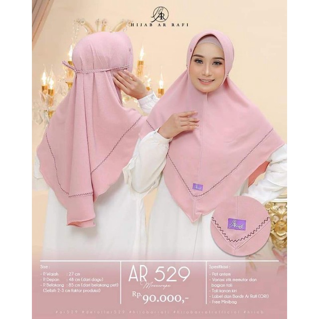 Jual AR 529 Hijab Ar Rafi | Shopee Indonesia