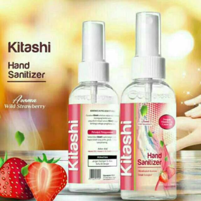 Jual Hand sanitizer kitashi 60 ml | Shopee Indonesia