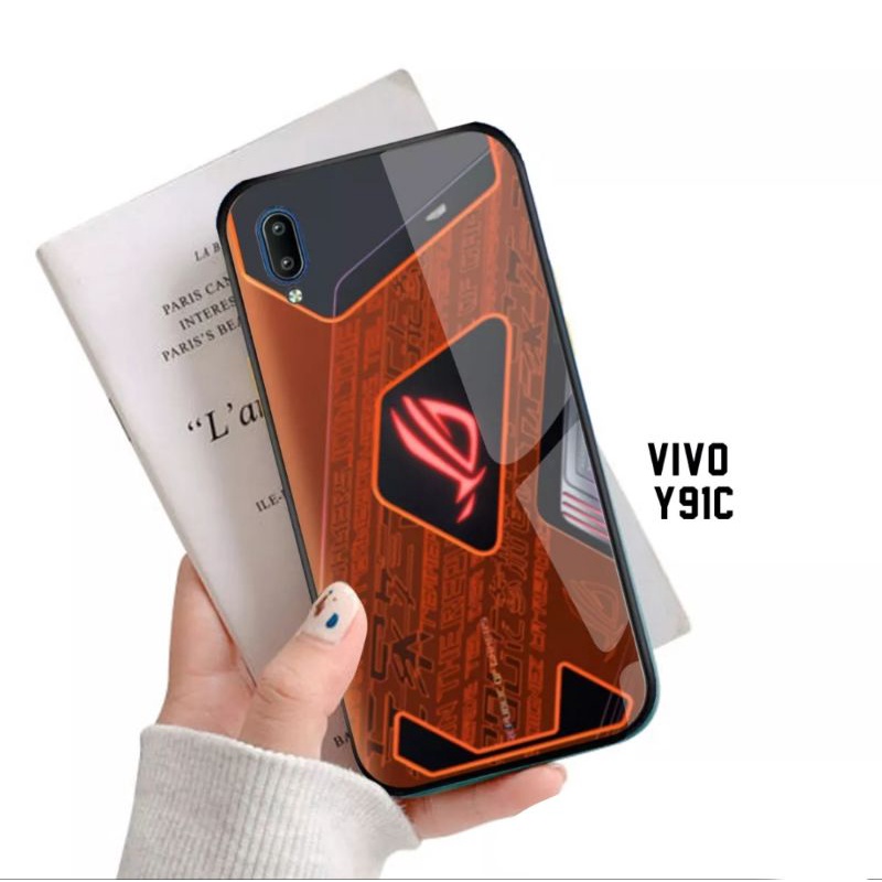 Jual Ax case custom Vivo Y91C Fashion Gamers ROG Series limited