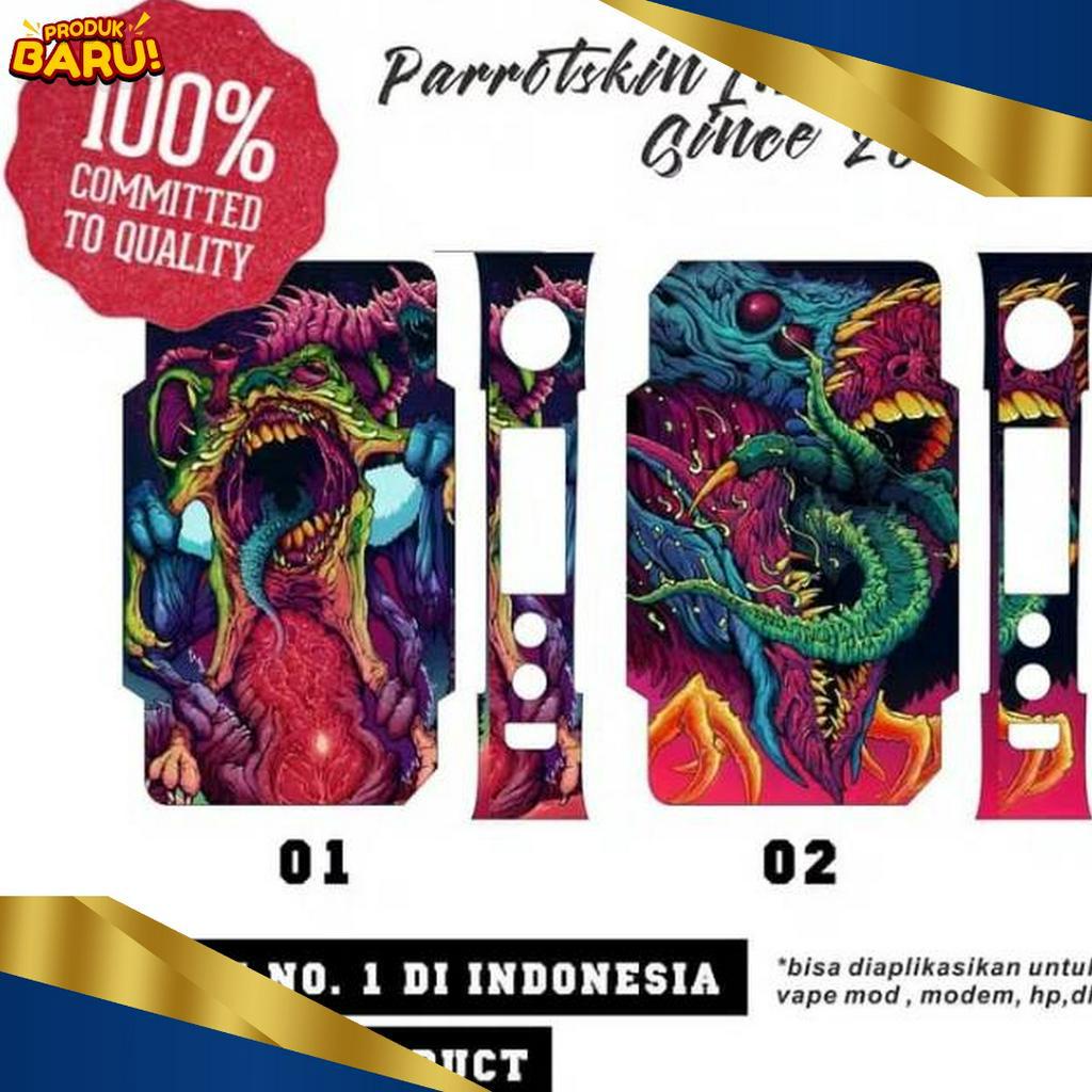 Jual EKSKLUSIF Garskin skin voopoo drag v2 mod monster liquid ed free ...