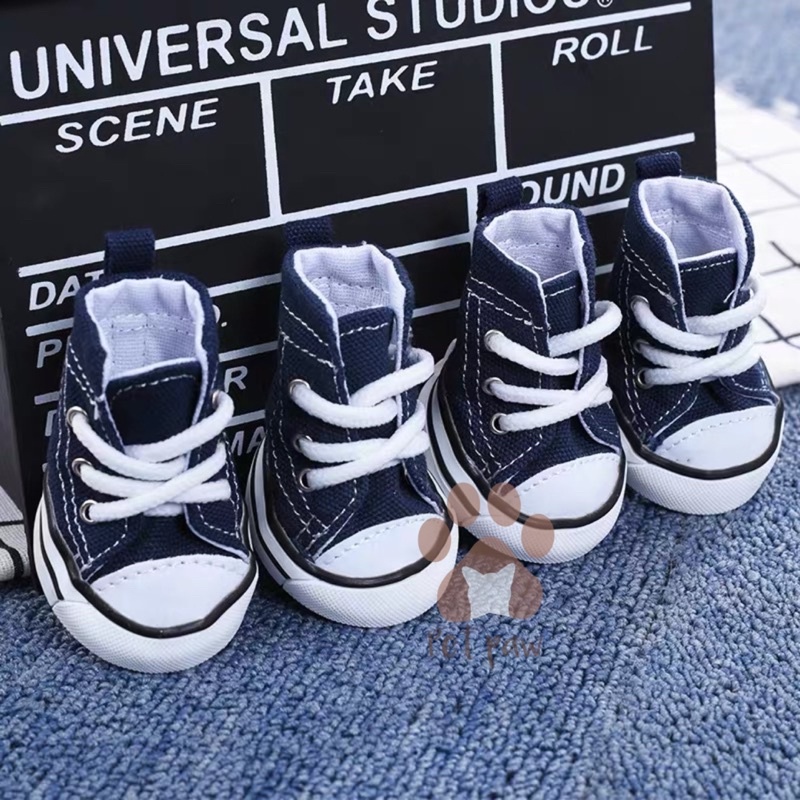 Jual Sepatu Anjing Mirror Converse Denim Pet Shoes Anjing Kucing ...