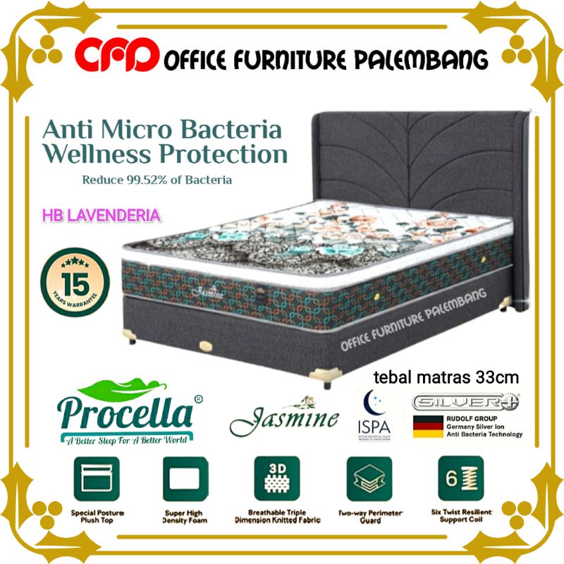 Jual springbed procella relax jasmine kasur matras spring bed anti ...