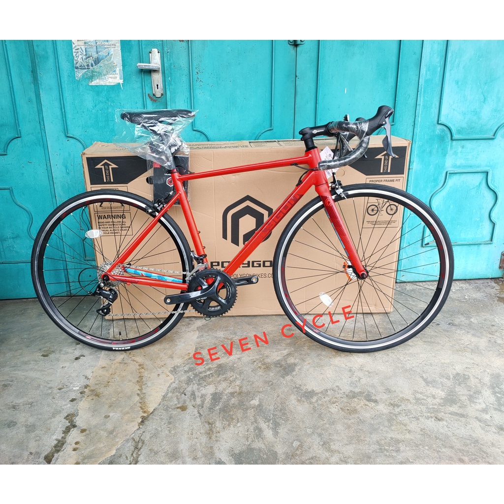 Jual polygon strattos S3 road bike Shopee Indonesia