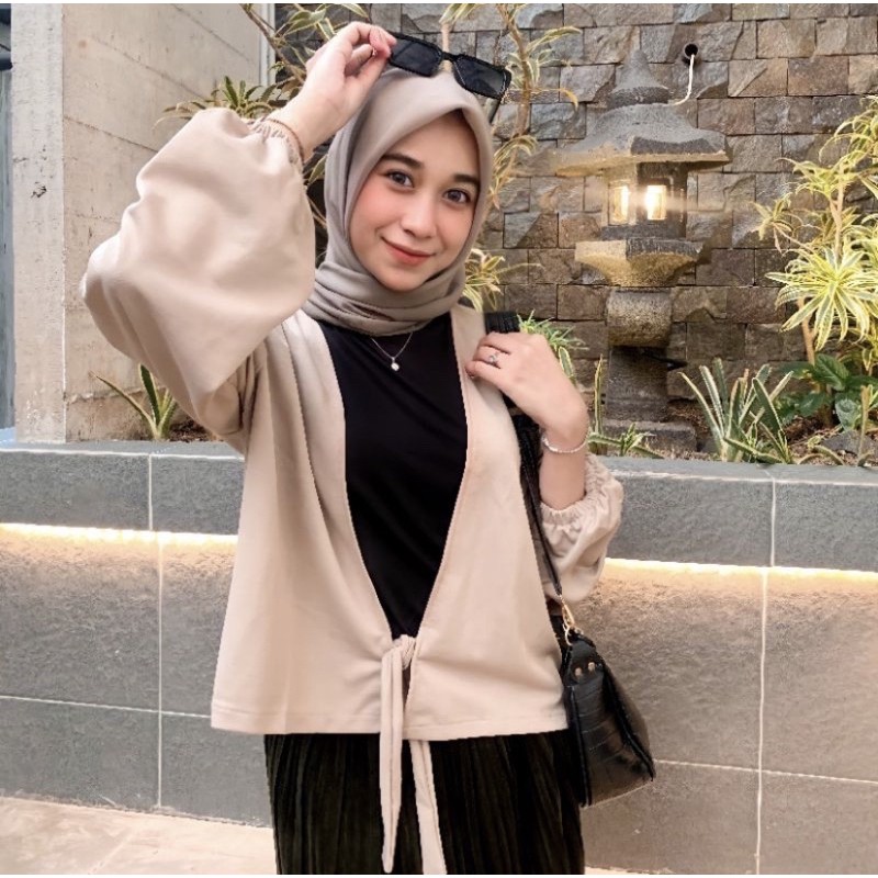 Jual Meira outer wanita Outer wanita outfit hijab wanita Shopee Indonesia