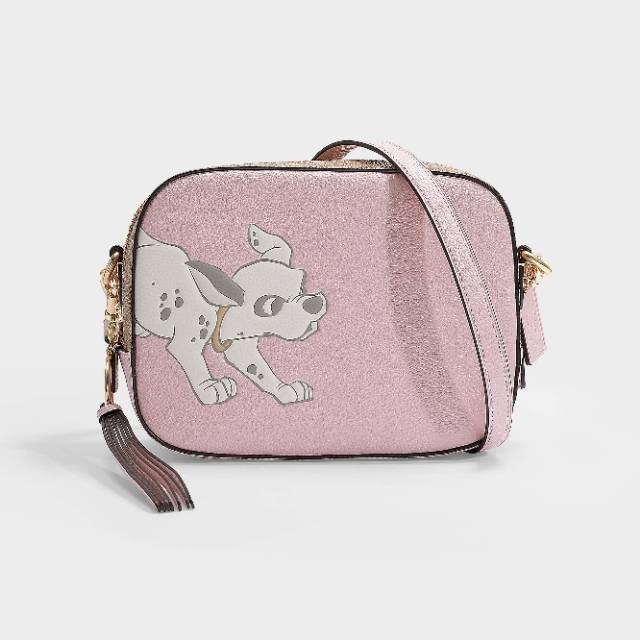 Disney x coach camera bag with dalmatian best sale