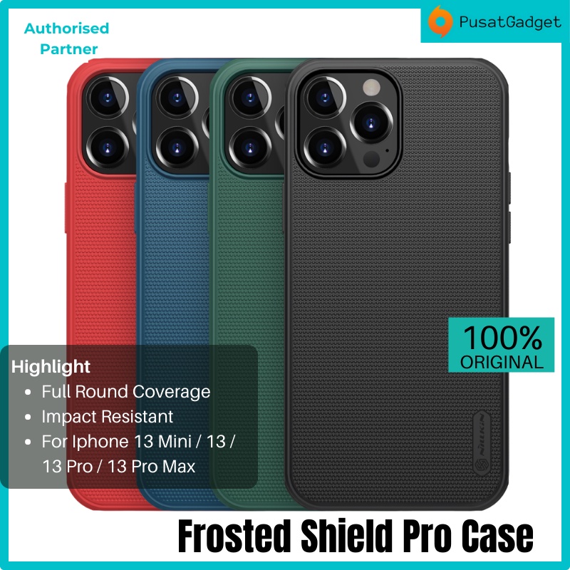 Jual Case Iphone 13 / Mini / Pro / Pro Max NILLKIN Frosted Pro Hybrid ...