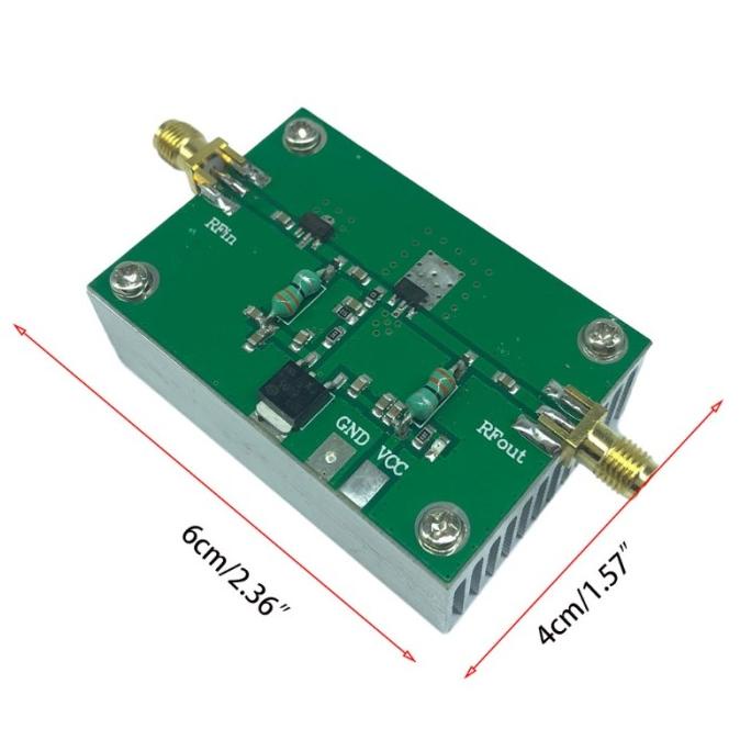 Jual 1-512Mhz Wideband Amplifier Rf Power Amplifier For Fm Radio Hf Fm ...