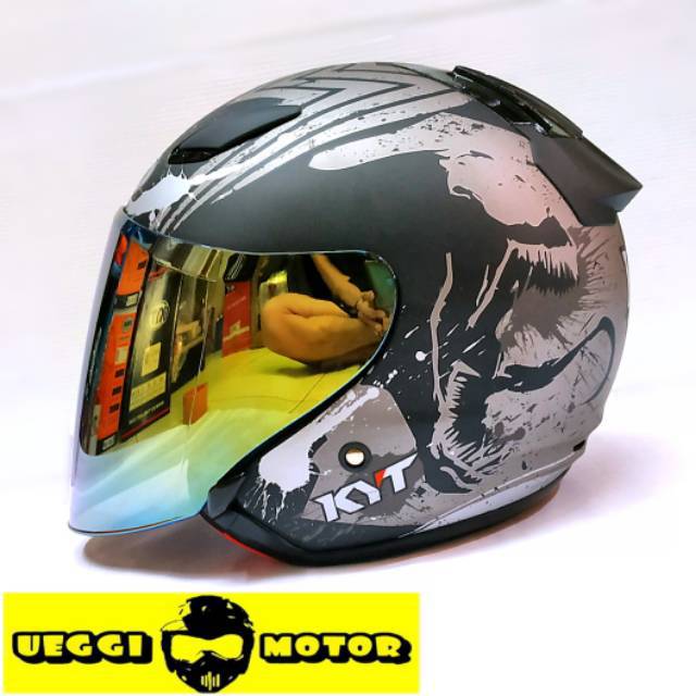 Jual Helm Kyt Dj Maru Venom Se visor venom | Shopee Indonesia