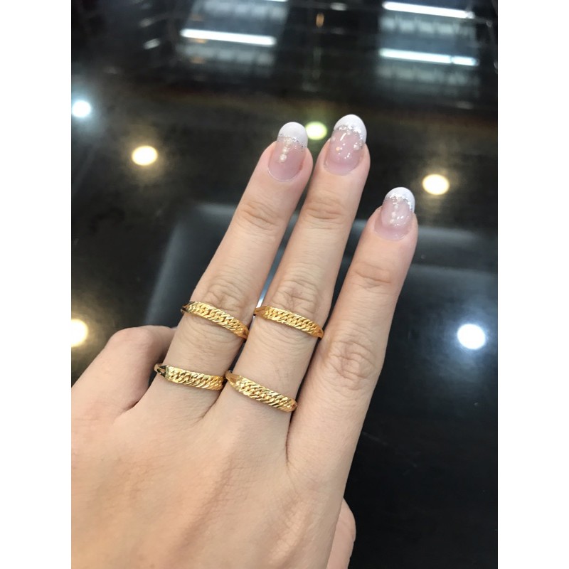Jual cincin rantai emas asli kadar 300 | Shopee Indonesia