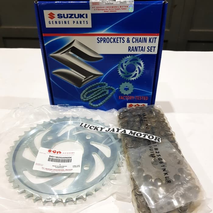 Jual Gearset girset chainkit gear gir set rantai satria fu new 2014 ...