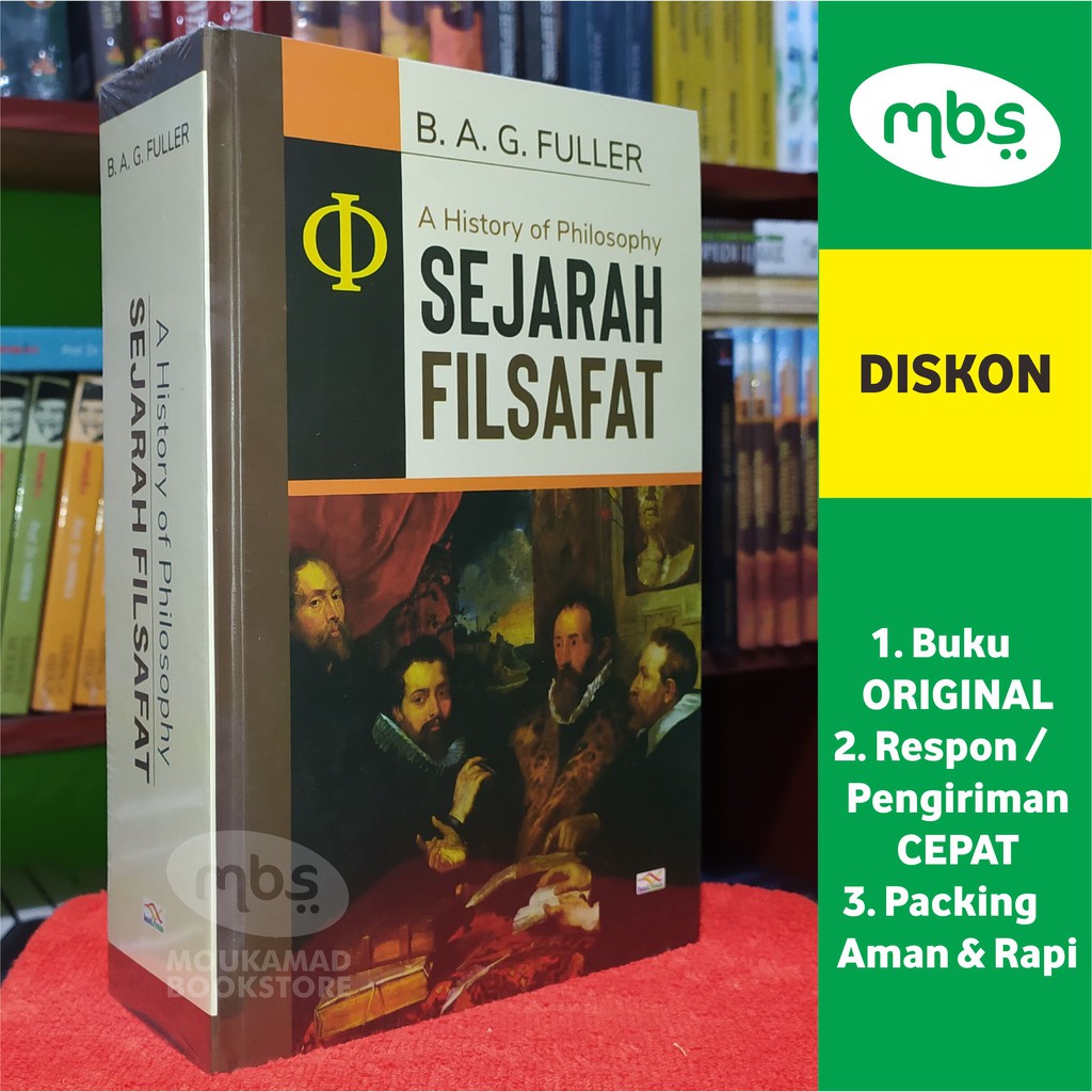 Jual BUKU SEJARAH FILSAFAT - A History Of Philosophy - B.A.G. Fuller ...