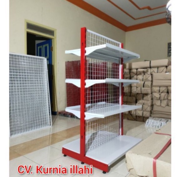 Jual Rak Gondola / Rak Minimarket Tipe A3 | Shopee Indonesia