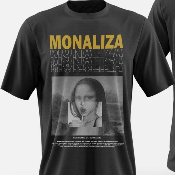 Jual TSHIRT MONALIZA BLACK PINK MONALISA BLACKPINK KAOS BAJU LOLLYPOP ...