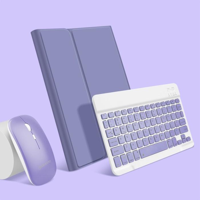 Jual GOOJODOQ iPad Air 4 Case with Keyboard iPad Cover