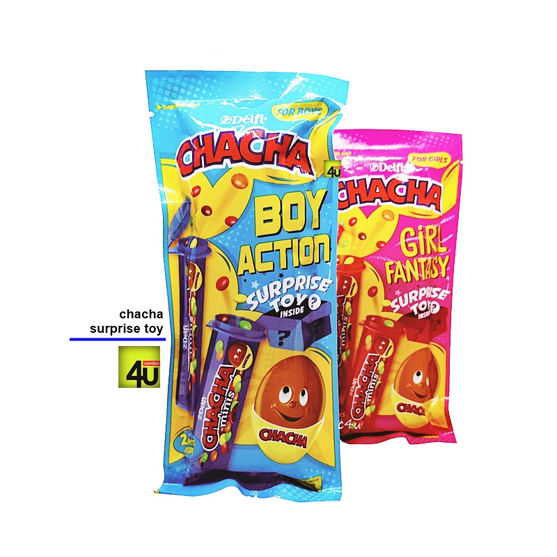 Jual Chacha Minis SURPRISE TOYS - Coklat Butir dengan Mainan - CHA CHA ...