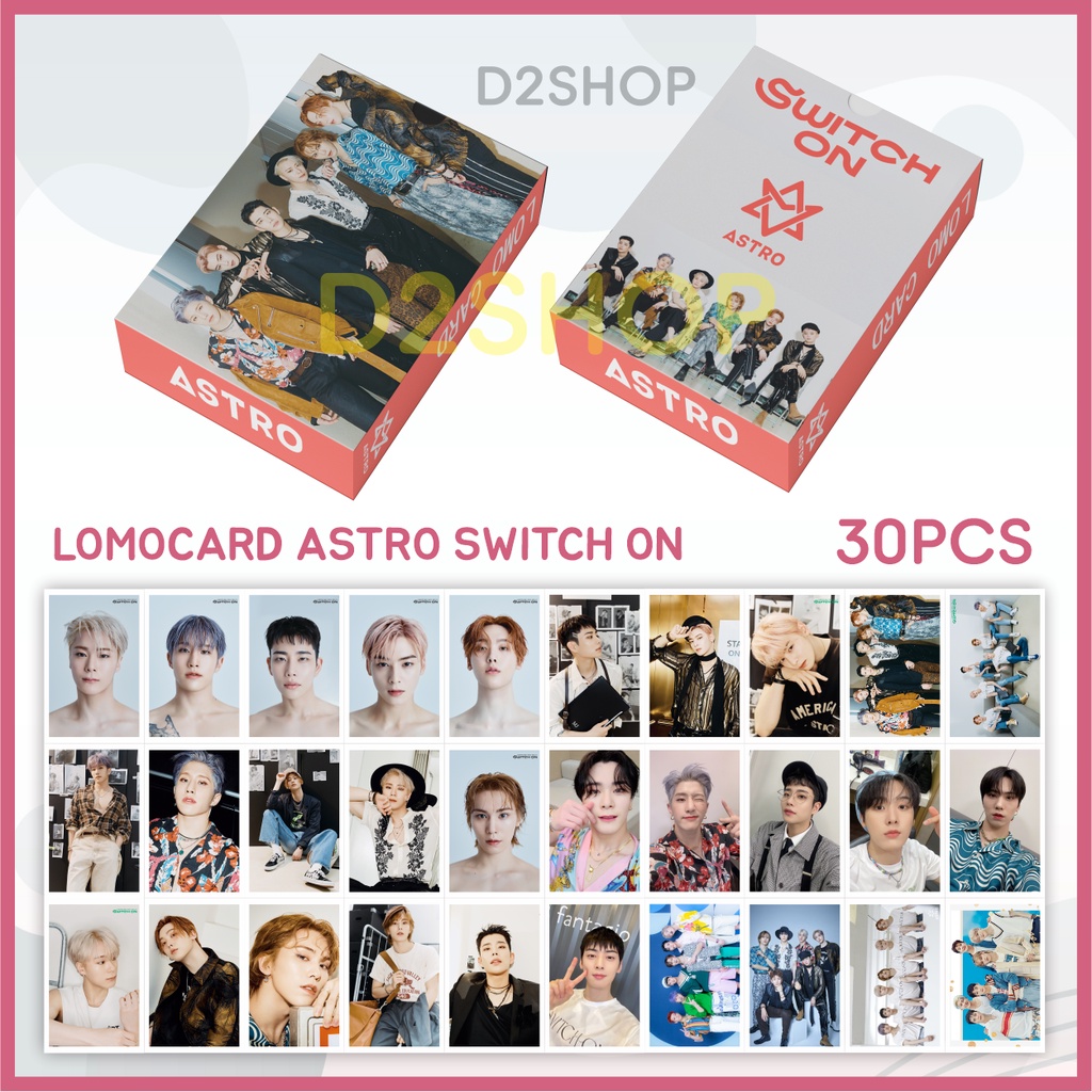 Jual LOMO CARD ASTRO SWITCH ON ALL YOURS 30PCS | Shopee Indonesia