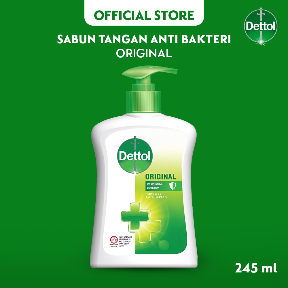 Jual Dettol Sabun Tangan Anti Bakteri Original 245 Ml Pump | Shopee ...