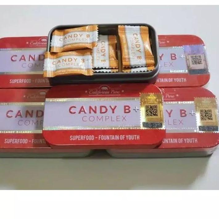 Jual Trendy Permen Candy B Complex 12 Pics Asli Original .. | Shopee ...