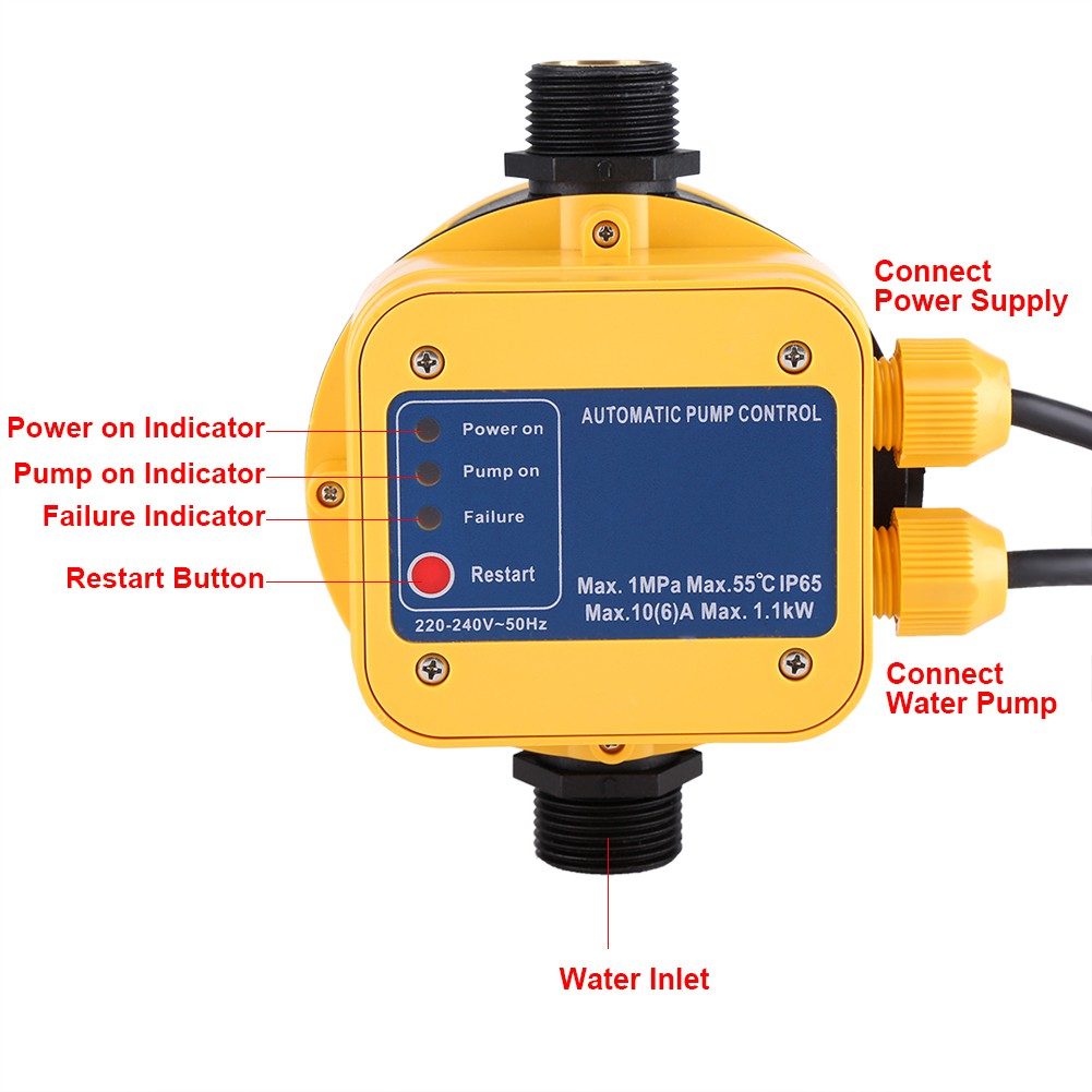 Jual Pressure Control / Automatic Pump Control Caltech DSK-8.1 | Shopee ...