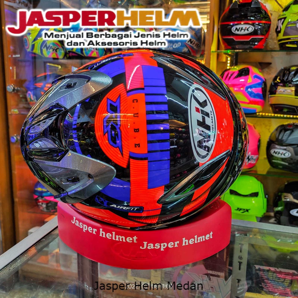 Jual NHK R6 Cube red blue | Shopee Indonesia