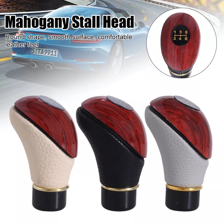 Jual Shift Knob Universal Knop Gear Knob Kayu Type R Tuas Gigi ...