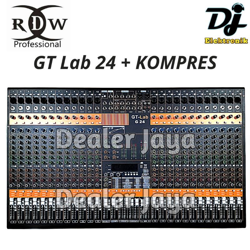 Jual Mixer Analog RDW GT Lab 24 / G24 / G 24 24 channel Shopee