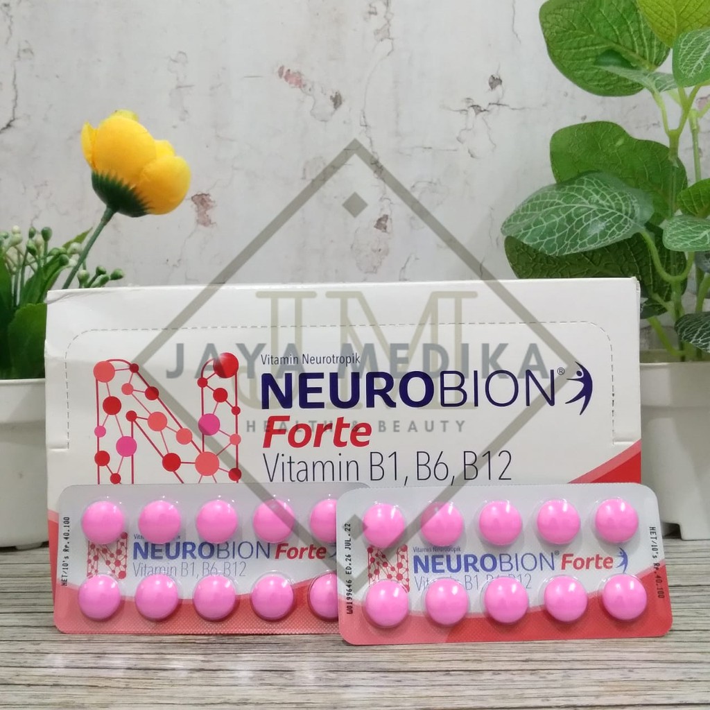 Jual Neurobion Forte 1 Strip Isi 10 Tablet | Shopee Indonesia