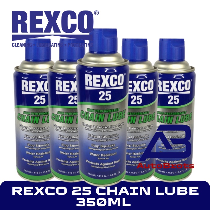 Jual REXCO 25 Chain Lube 350ml (312 G) / Pelumas Rantai | Shopee Indonesia