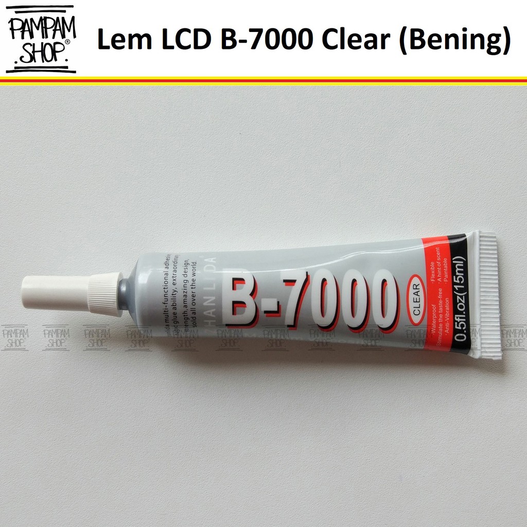 Jual Lem LCD Touchscreen B-7000 B7000 Clear Bening Touch Screen Ukuran ...