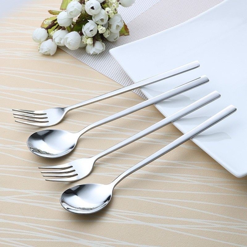 Jual Clashop]sendok Garpu Korea Alat Makan Sujeo Korean Spoon Fork