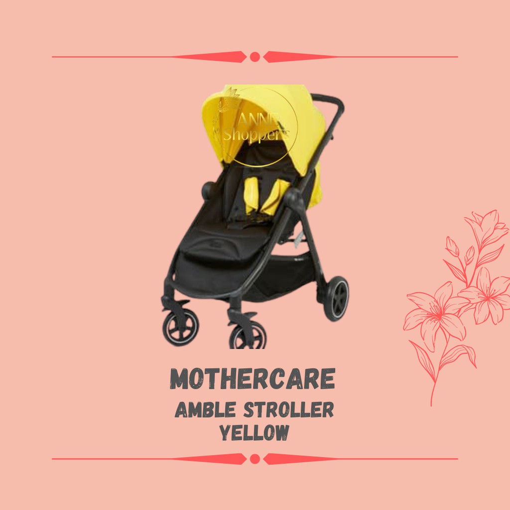 Mothercare amble sale stroller yellow