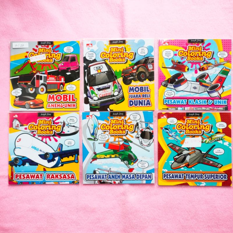 Jual Mini Coloring Books Shopee Indonesia